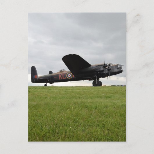 Avro Lancaster ter plaatse Briefkaart (Voorkant)