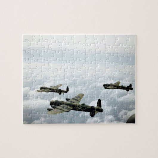 Avro Lancaster -  vliegtuigfoto Legpuzzel (Horizontaal)