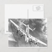 Avro Lancastrian Briefkaart (Voorkant / Achterkant)