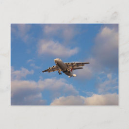 Avro RJ85 Jet Landing Briefkaart