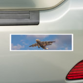 Avro RJ85 Jet Landt Bumpersticker (Op auto)