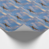 Avro RJ85 Jet Landt Cadeaupapier (Hoek)