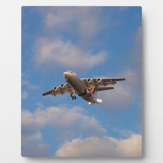Avro RJ85 Jet Landt Fotoplaat (Voorkant)