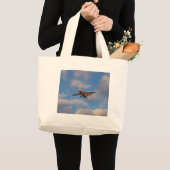 Avro RJ85 Jet Landt Grote Tote Bag (Voorkant (product))