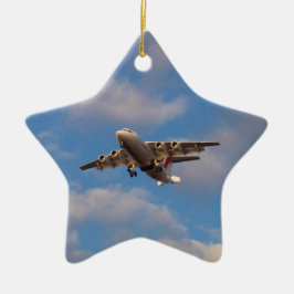 Avro RJ85 Jet Landt Keramisch Ornament