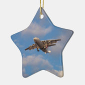 Avro RJ85 Jet Landt Keramisch Ornament (Links)