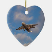 Avro RJ85 Jet Landt Keramisch Ornament (Rechts)