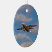 Avro RJ85 Jet Landt Keramisch Ornament (Rechts)