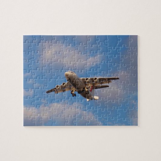 Avro RJ85 Jet Landt Legpuzzel (Horizontaal)