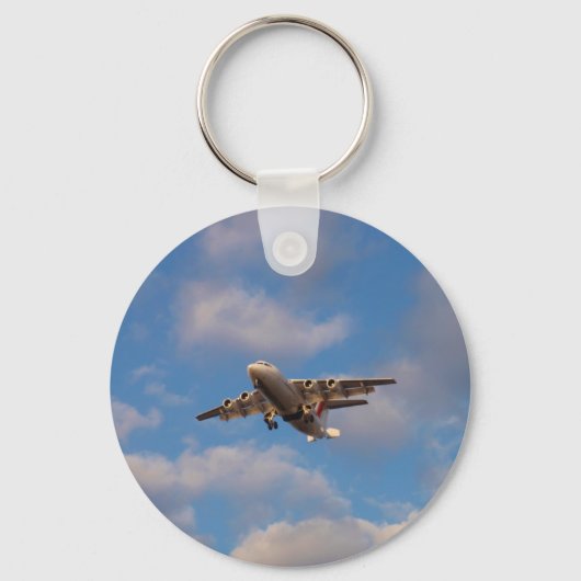 Avro RJ85 Jet Landt Sleutelhanger (Voorkant)