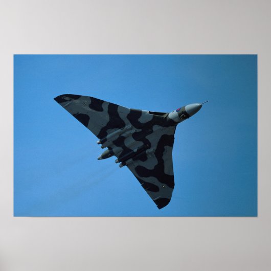 Avro Vulcan B2, XH-558 Poster (Voorkant)