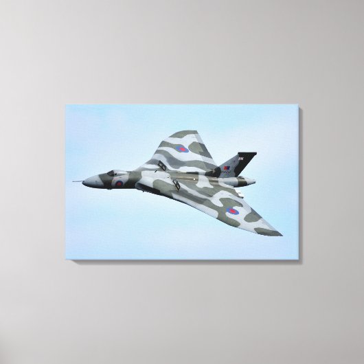 Avro Vulcan B.2 Canvas Afdruk (Voorkant)