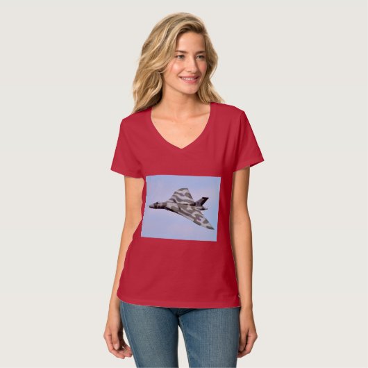 Avro Vulcan B.2 T-shirt (Voorkant volledig)