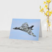 Avro Vulcan B.2 Wenskaart Kaart (Gele Bloem)