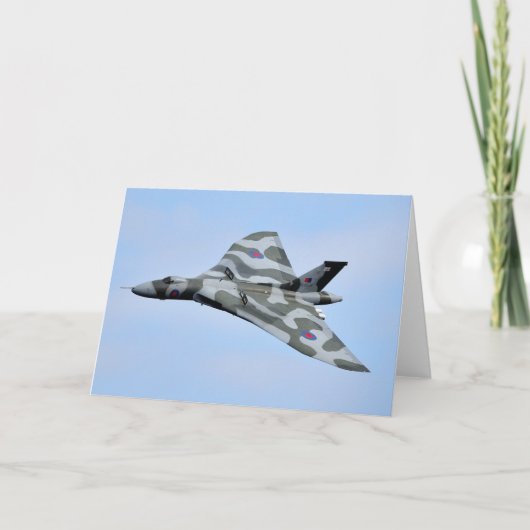 Avro Vulcan B.2 Wenskaart Kaart (Voorkant)