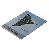 Avro Vulcan Bomber gepersonaliseerd Notitieboek (Linkerzijde)