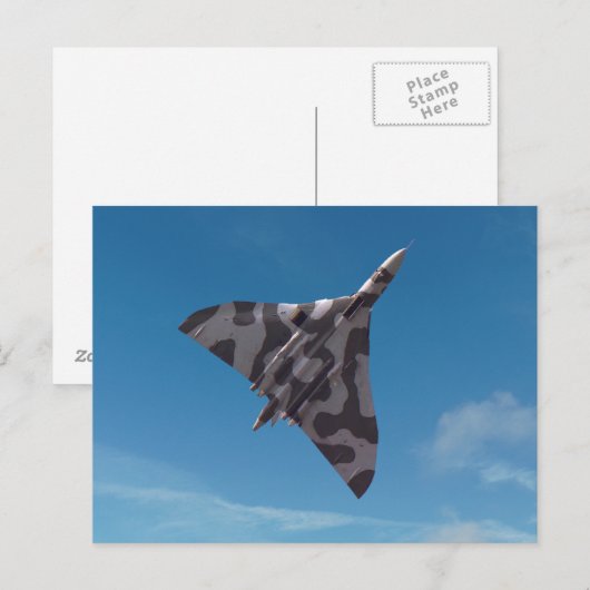 Avro Vulcan Briefkaart (Voorkant / Achterkant)