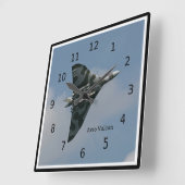 Avro Vulcan Delta Wing Bomber, aanpasbaar Vierkante Klok (Hoek)