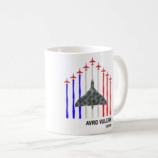 AVRO VULCAN MOK - XH558 (Voorkant rechts)