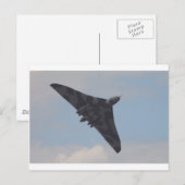 Avro Vulcan XH558 Briefkaart (Voorkant / Achterkant)