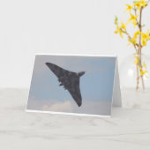 Avro Vulcan XH558 Kaart (Gele Bloem)