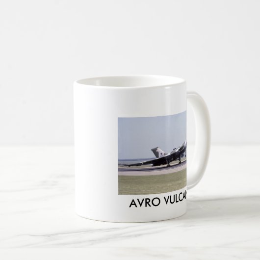 Avro Vulcan XH558 Mok (Voorkant rechts)