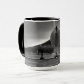 Avro Vulcan XL319 B/W Mok (Voorkant links)