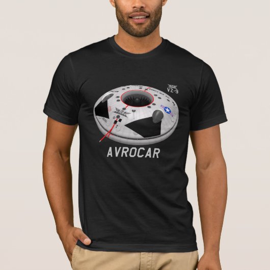 Avrocar Dark Shirt (Voorkant)