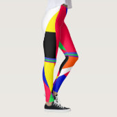 Avryl Fleur's Abstracte wereld Leggings (Rechts)