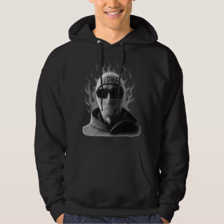 AVSTYLE Dark Flame Gemaskerde Streetwear Design – Hoodie