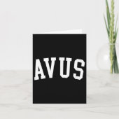 Avus _2  kaart (Voorkant)