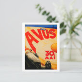 AVUS ~  Race Car Track Berlin Duitsland Briefkaart (Staand voorkant)