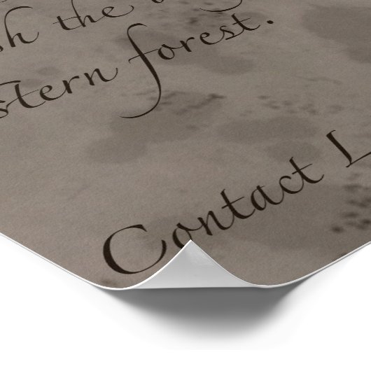 Avventuriers gezocht poster (Hoek)