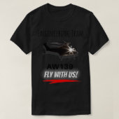 AW139 Engineering Team T-shirt (Design voorkant)