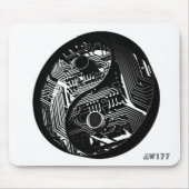 AW177 "Circuit Harmony" 3D Mousepad Muismat (Voorkant)
