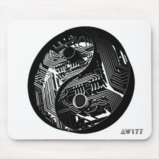 AW177 "Circuit Harmony" 3D Mousepad Muismat (Voorkant)