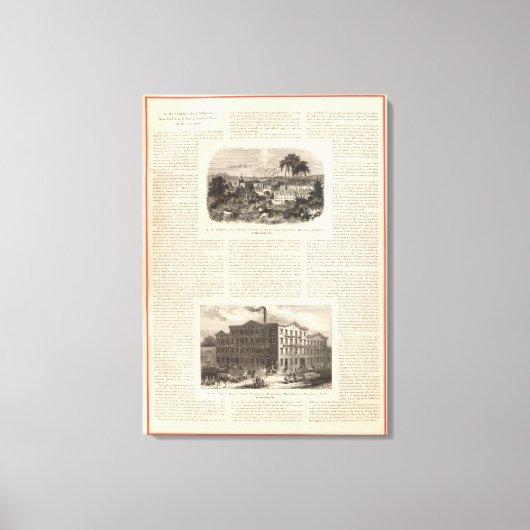 AW Faber's loods Canvas Afdruk (Voorkant)