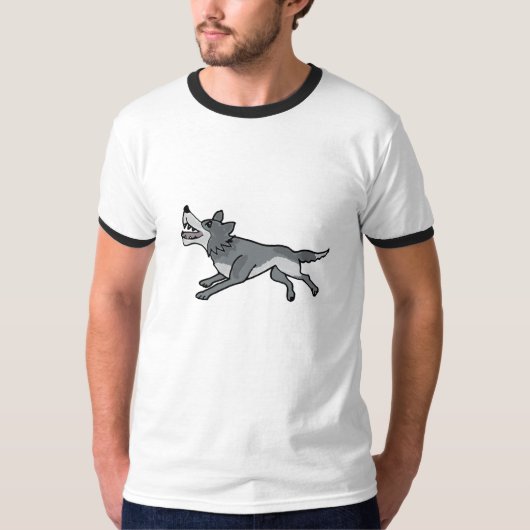 AW-Geweldige Wolf T-shirt (Voorkant)