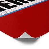 'Aw Hell, Laten we, herverkiest Herbert Hoover' Po Poster (Hoek)