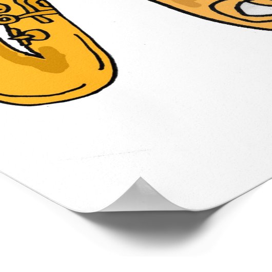 AW- Muziek is goed voor het poster van de ziel (Hoek)