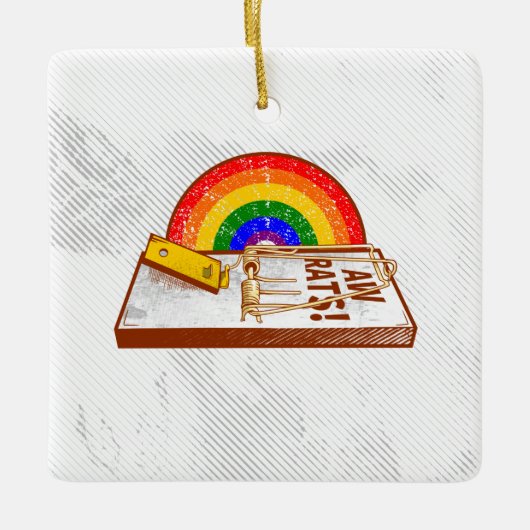 AW-RATS Rat Trap Keramisch Ornament (Voorkant)