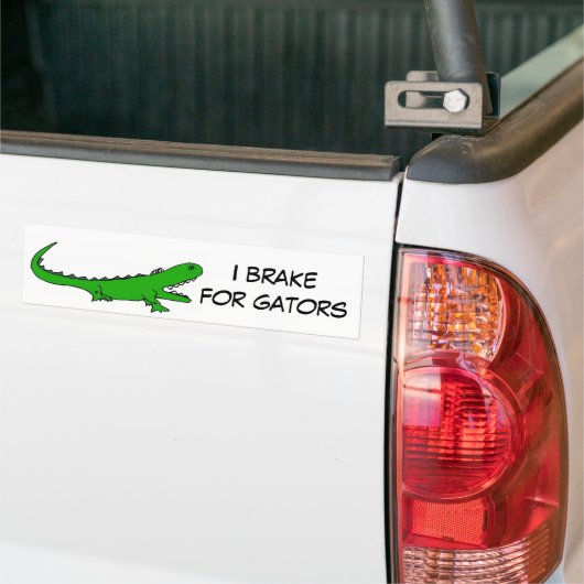 AW-rem voor versnellers Bumpersticker (Op Truck)