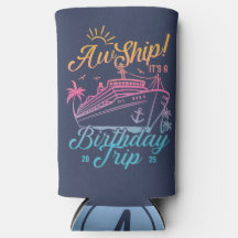 AW schip aangepaste verjaardag cruise groep matchi