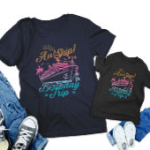 AW schip aangepaste verjaardag cruise groep matchi T-shirt