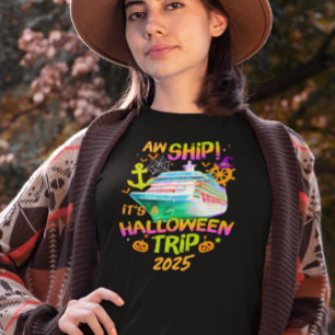 AW schip Halloween Cruise T-shirt
