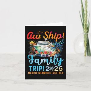 AW schip is een familie reis 2025 familie matching Kaart