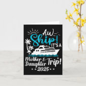 AW schip is een moeder en dochter reis 2025 cruise Kaart (Gele Bloem)