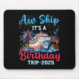 AW schip is een verjaardagsreis 2025 Cruise famili Muismat