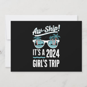 AW Ship Het is een 2024 Girls Trip Girls Cruise Gr Kaart