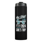 AW Ship Het is een 2024 Girls Trip Girls Cruise Gr Thermosbeker (Voorkant)